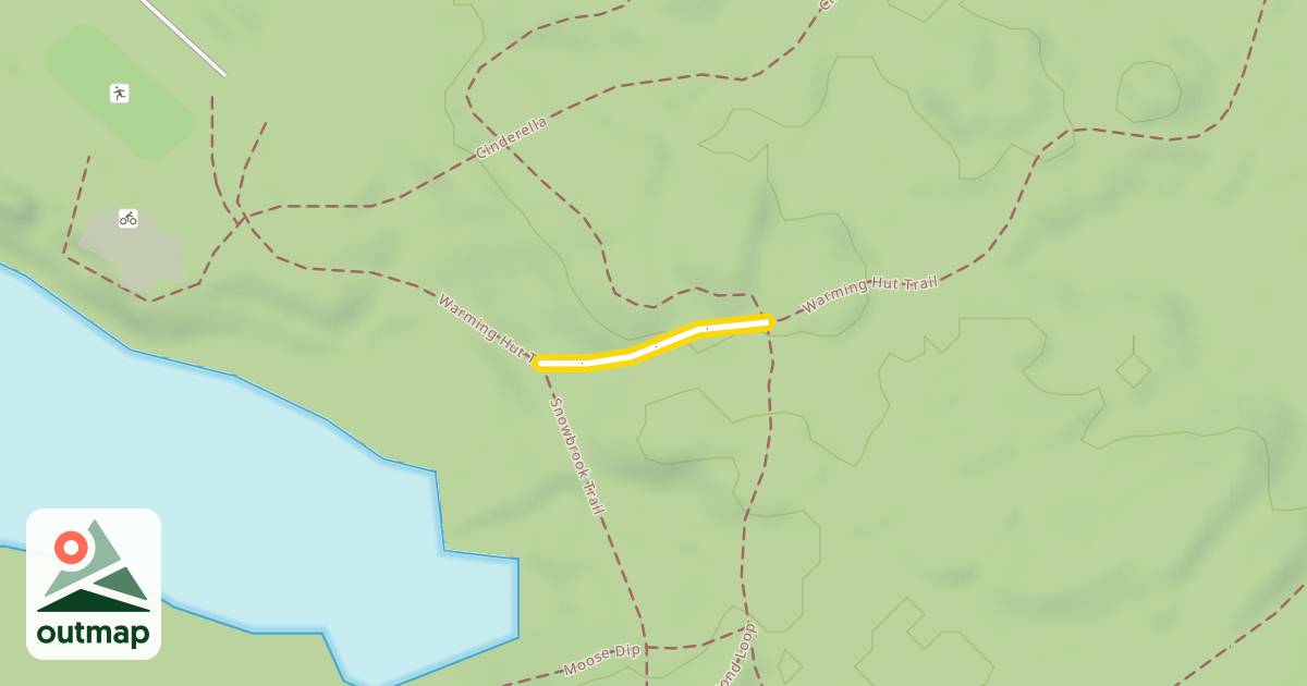 Map of Warming Hut Trail