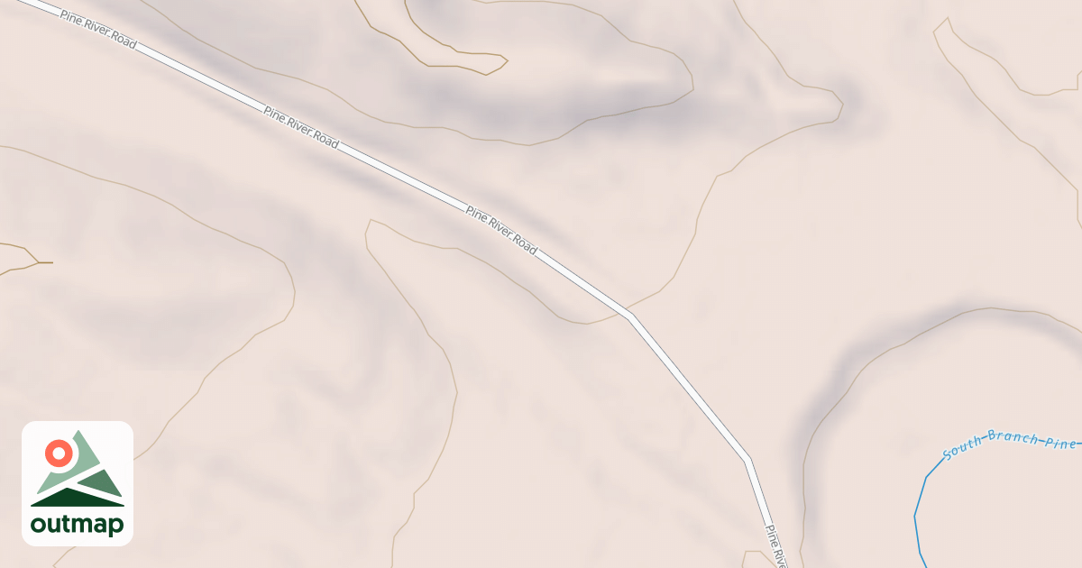 Map of PINE RIVER
