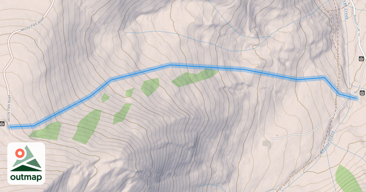 Map of Larkspur Bowl