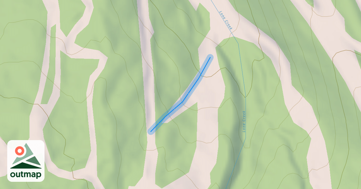 Map of Silver Fox Gully