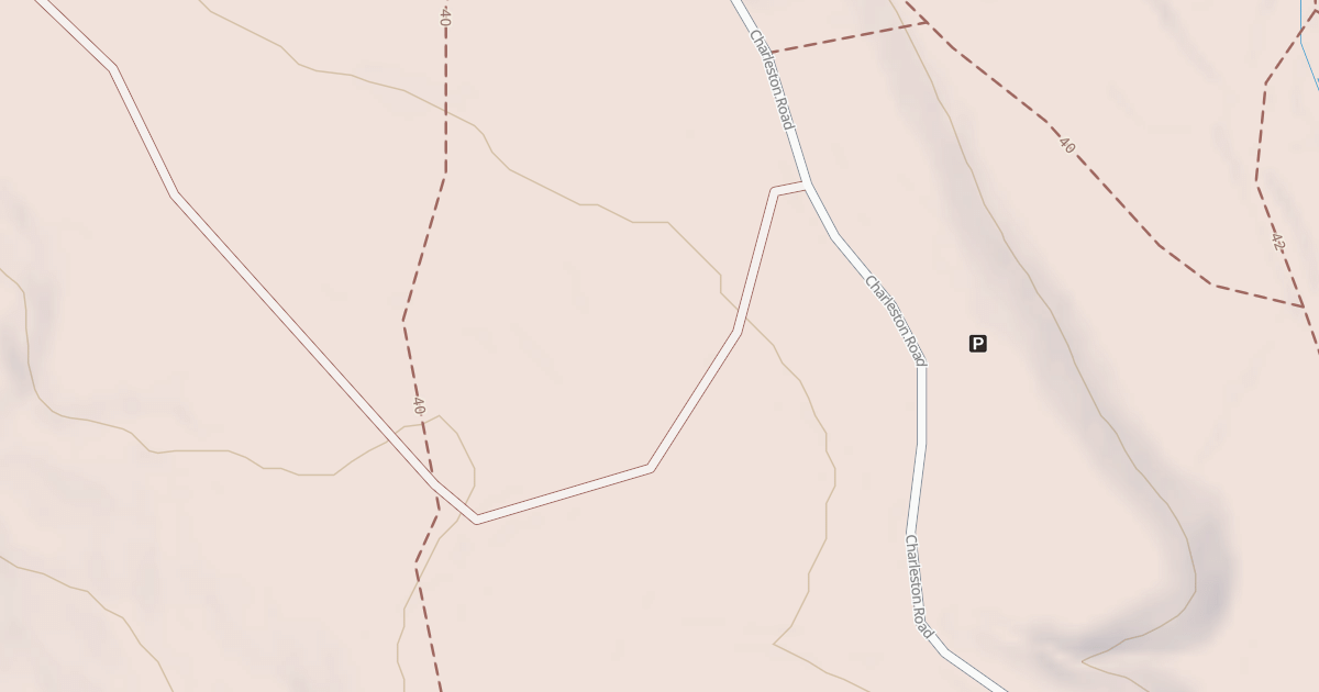 Map preview of USFS National Forest System Roads {FB27F258-693F-4208-8EE1-7CFDD42B972B}
