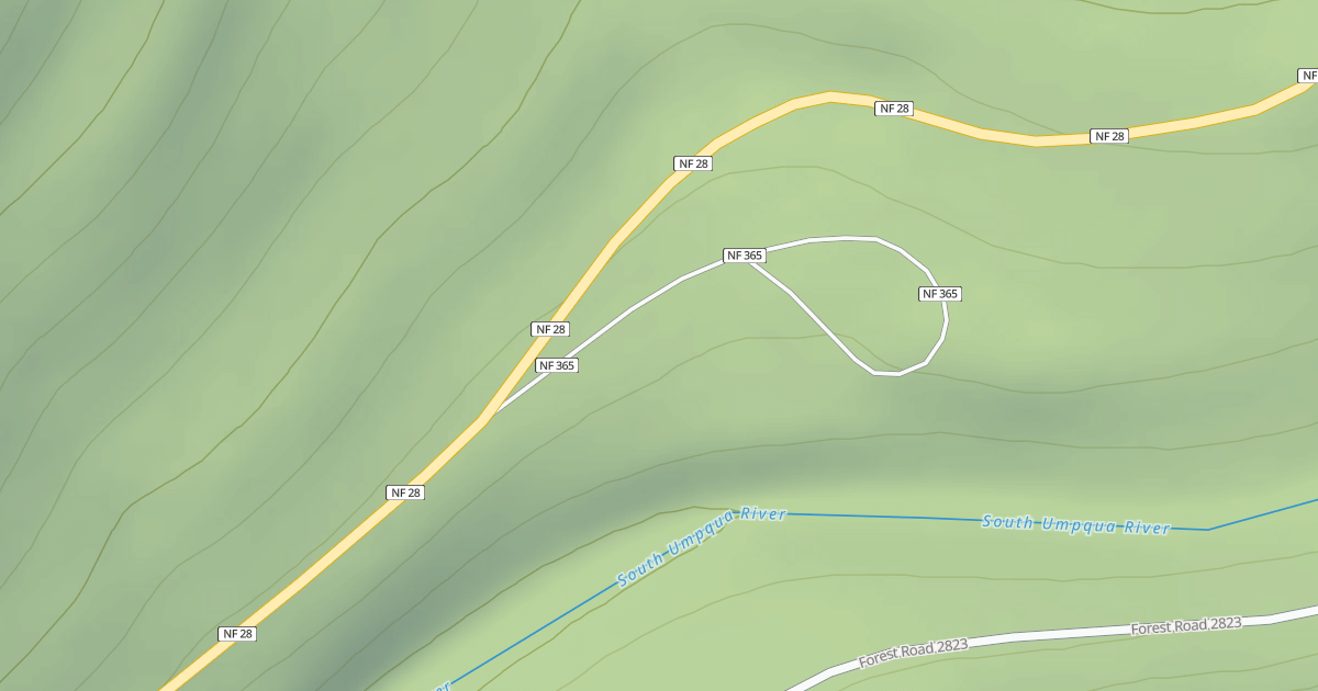 Map preview of CAMP COMFORT