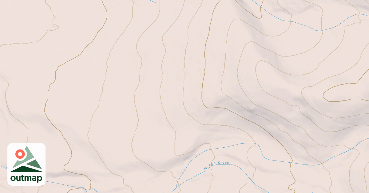 Map of MANDRELL SPUR A
