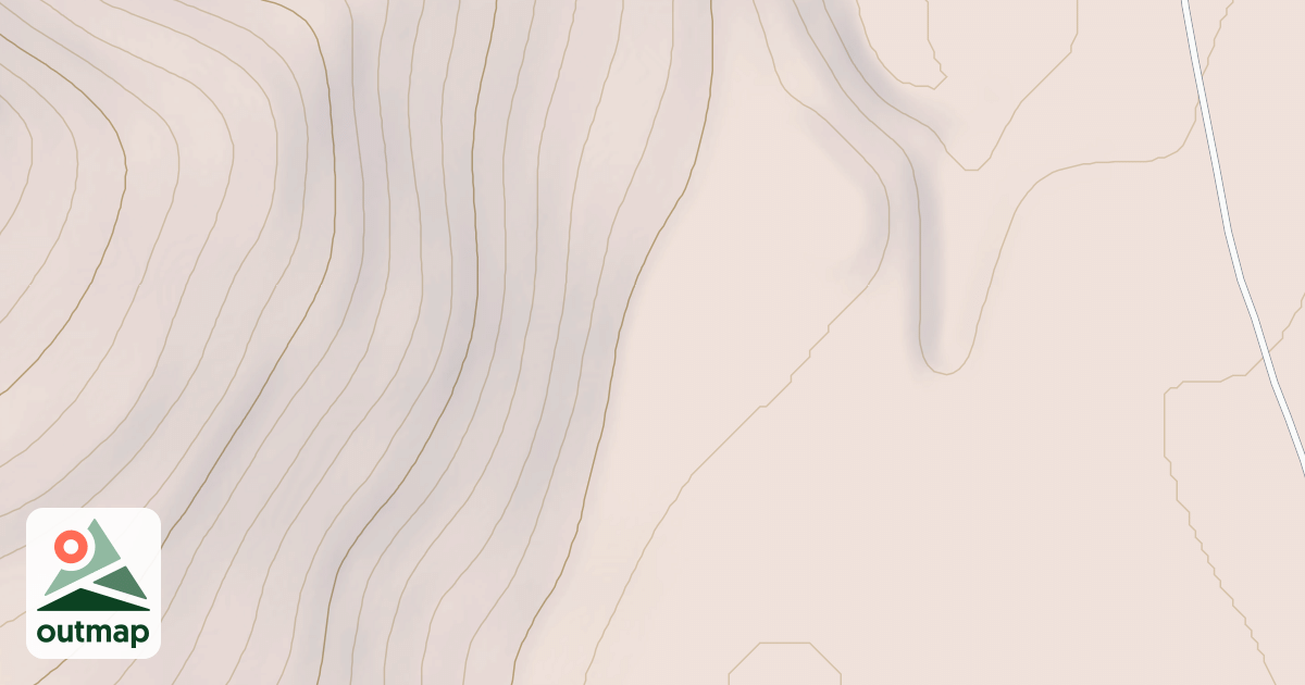 Map of ASHPAN FLAT SPUR