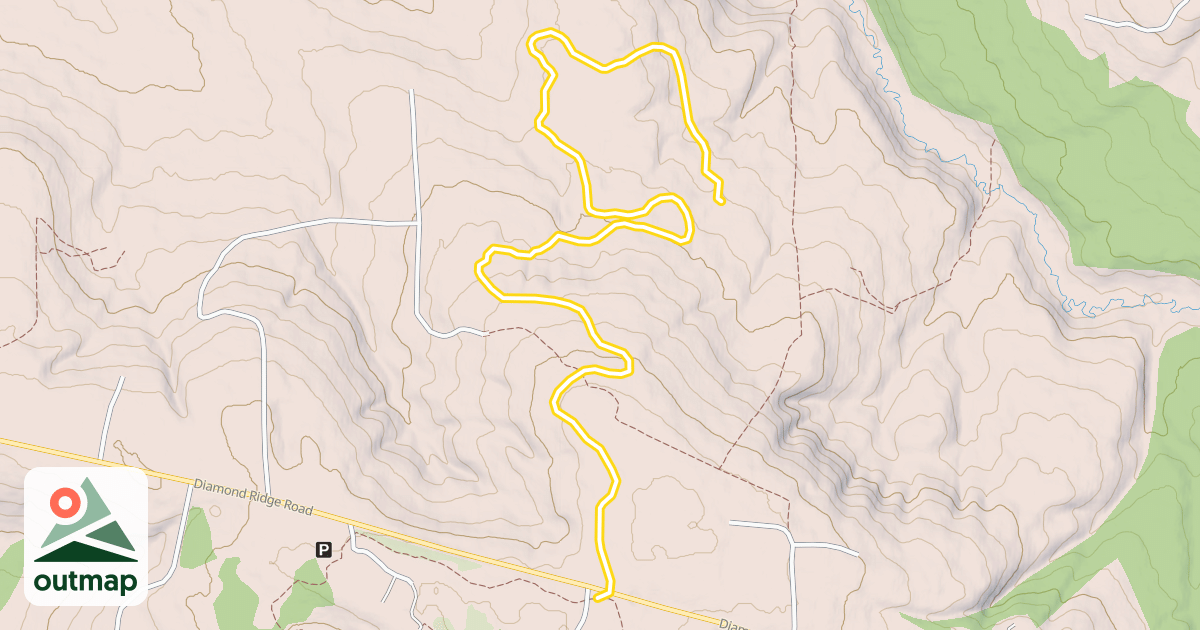 Map of Marathon Connector Trail