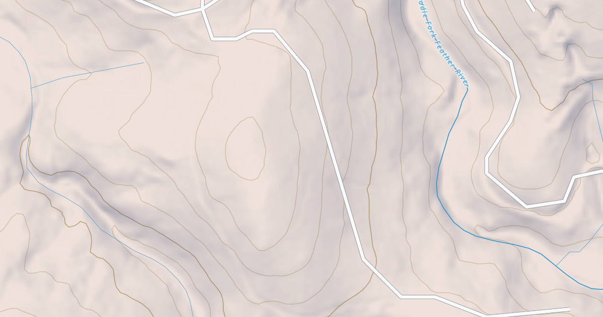 Map preview of COLDWATER SPUR J