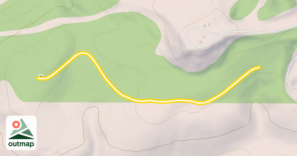 Map of Whispering Pines Trail