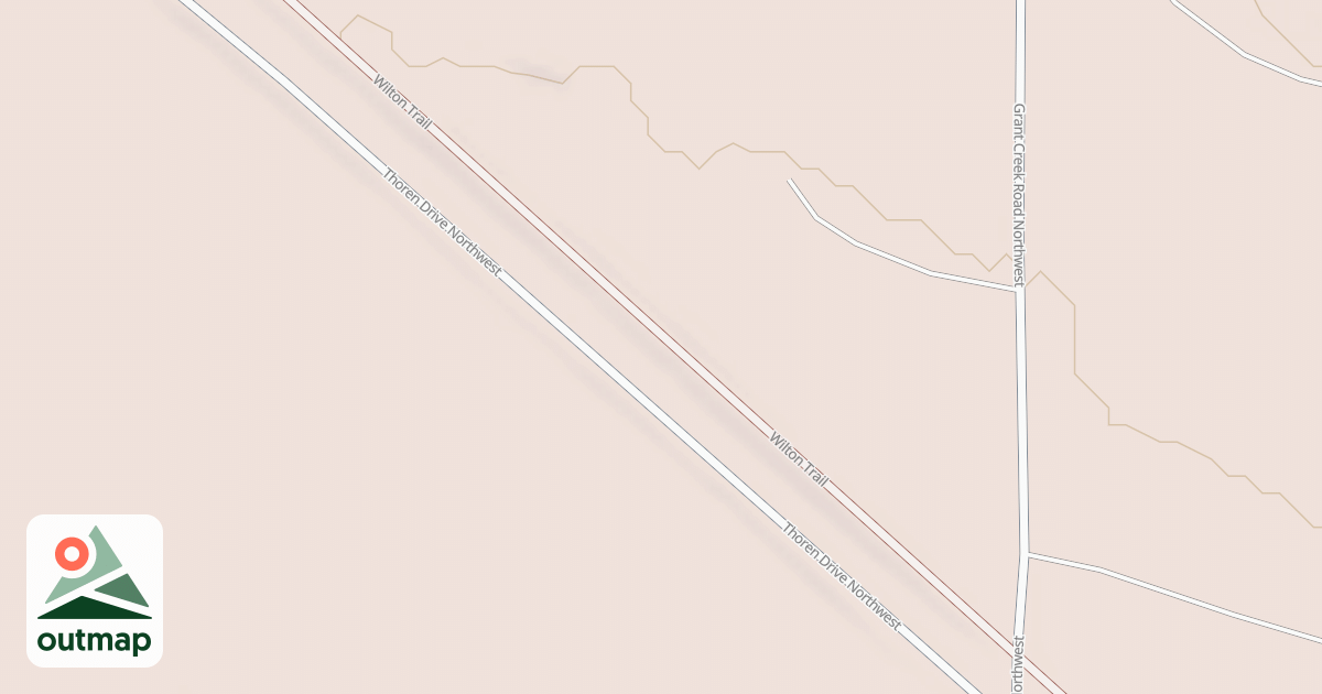 Map of Wilton Trails Northwest