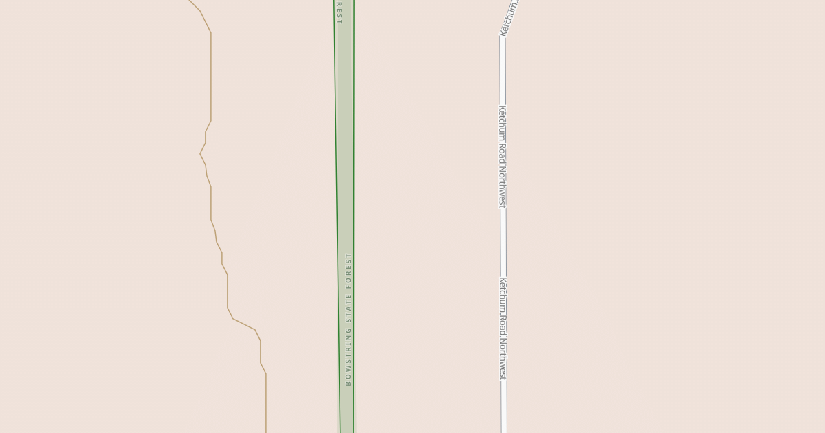 Map preview of KETCHUM SPUR D