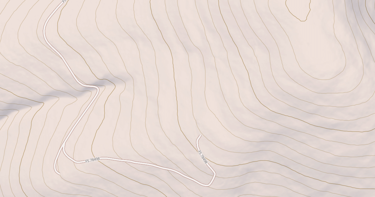 Map preview of USFS National Forest System Roads {096B9530-1037-4FAA-B0D8-8914B279BB00}