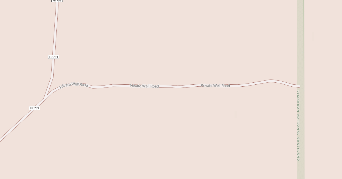 Map preview of PRIVATE WELL