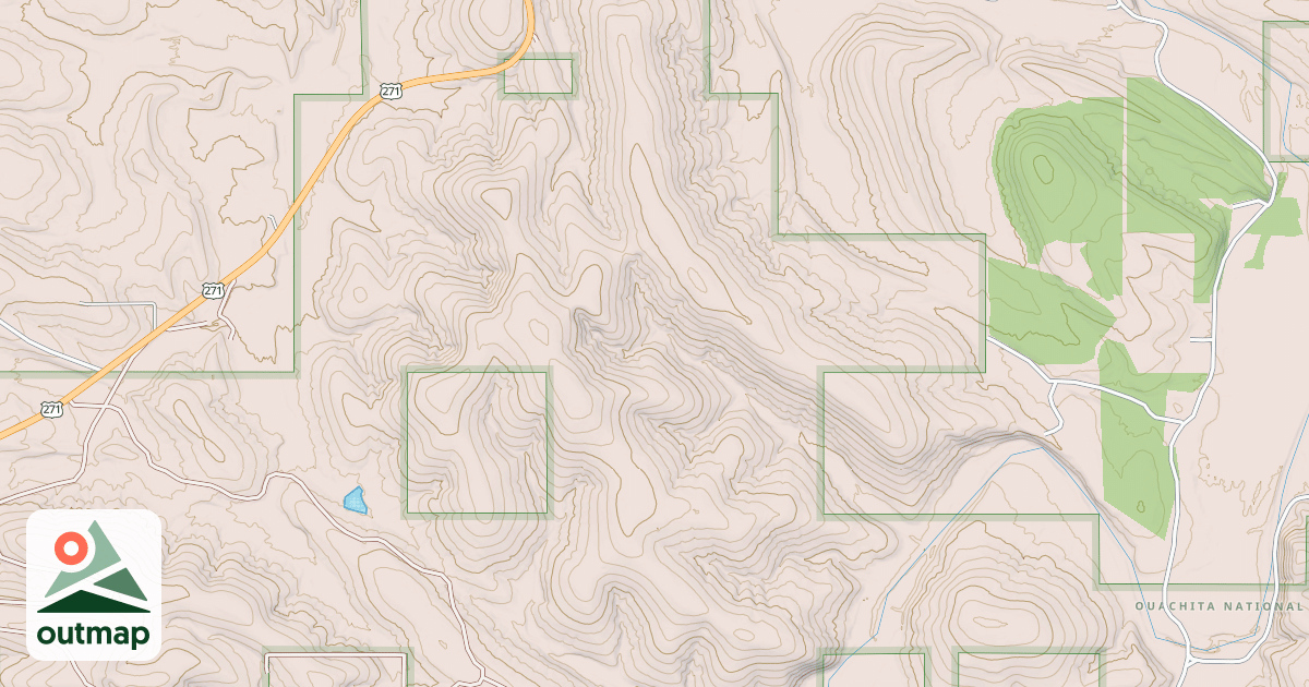 Map of ROBINSON HOLLOW