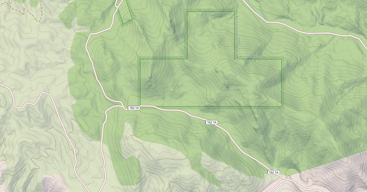 Map preview of BOONE DRAW