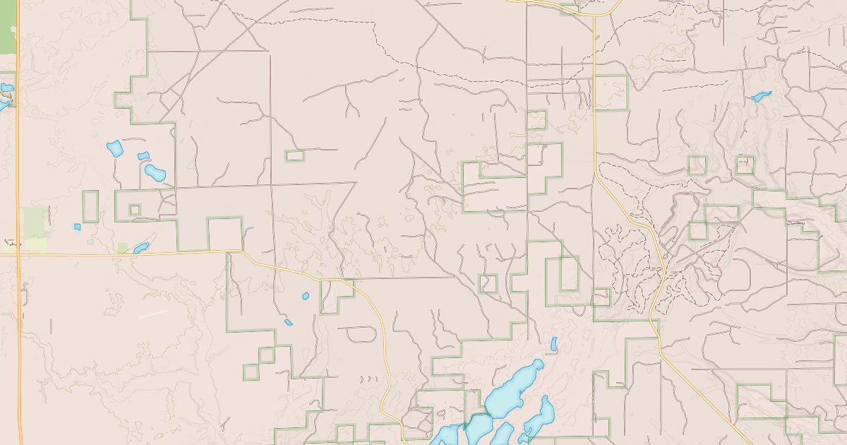 Map preview of HURON ORV, SAND LAKE SPUR
