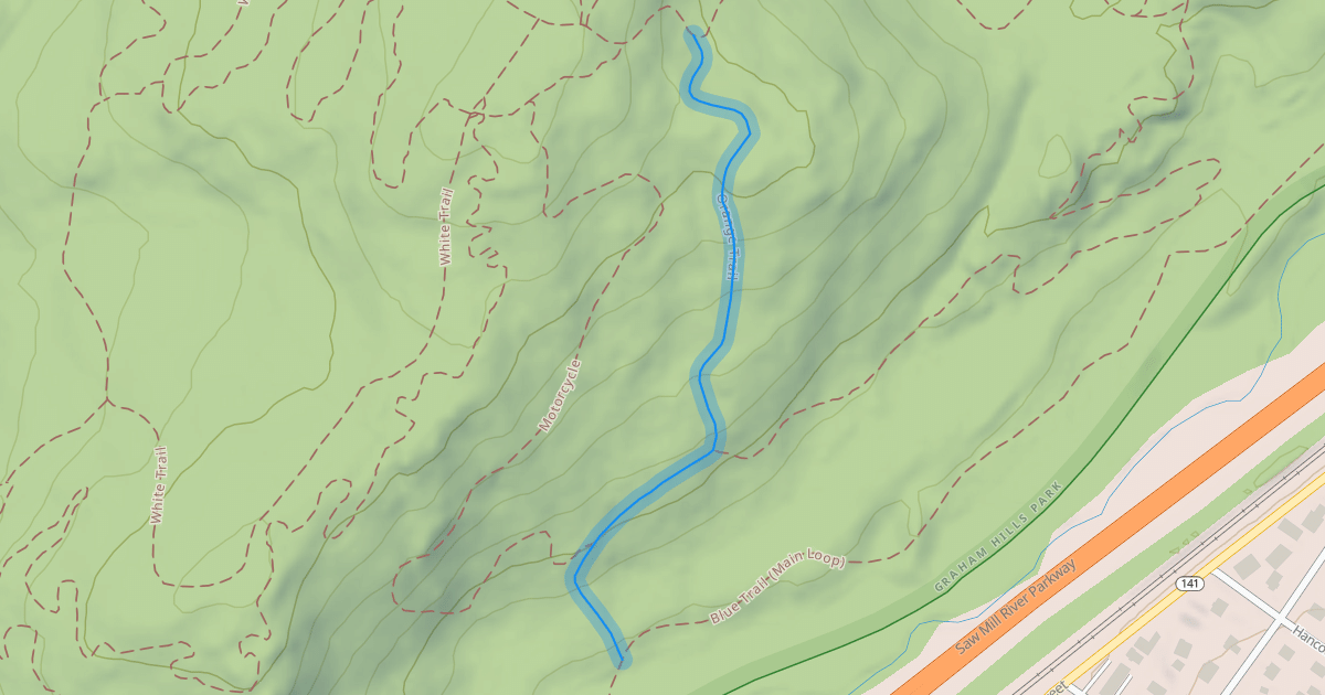 Map preview of Orange Trail