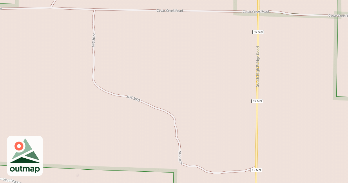 Map of 5077
