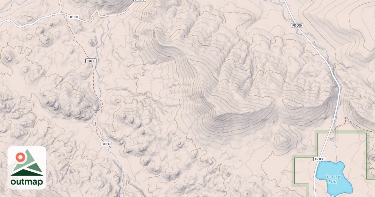 Map of Cave Atv Trail