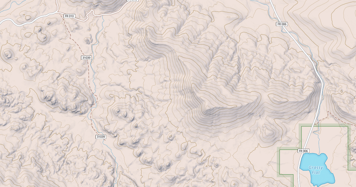 Map preview of Cave Atv Trail