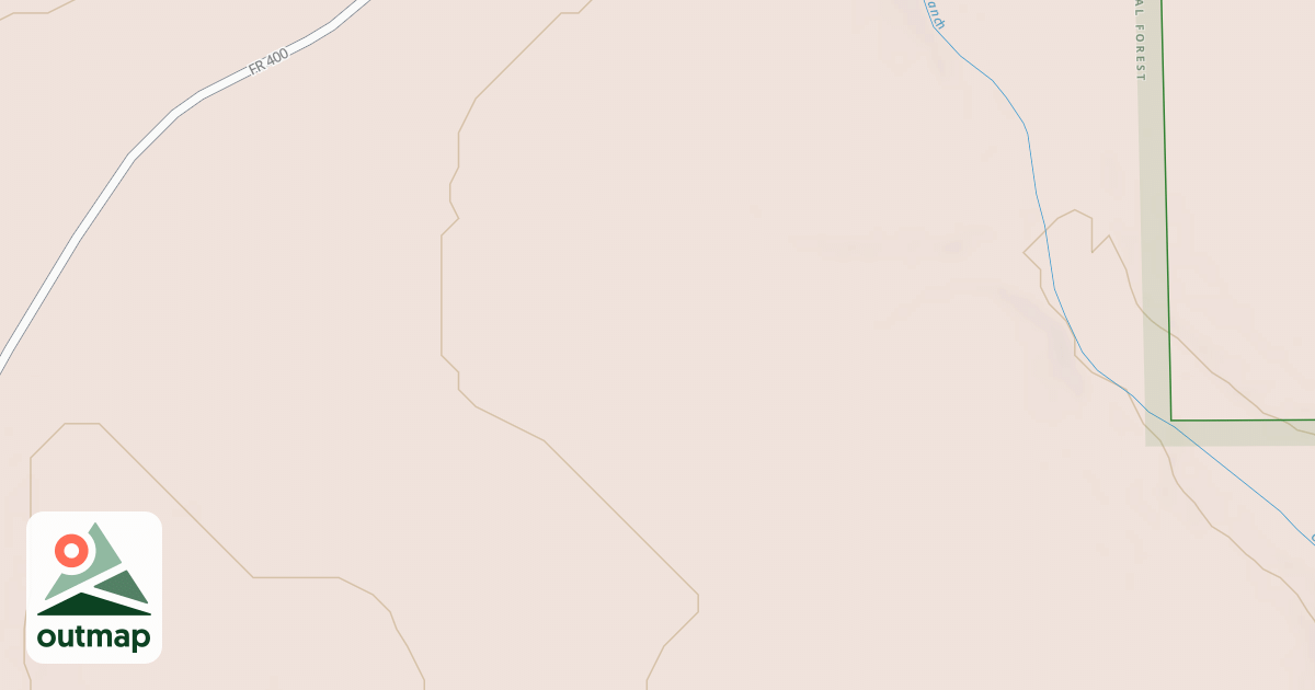 Map of USFS National Forest System Roads {0A0B7E7F-9D8B-46D7-8C58-B5E4245BF3AC}