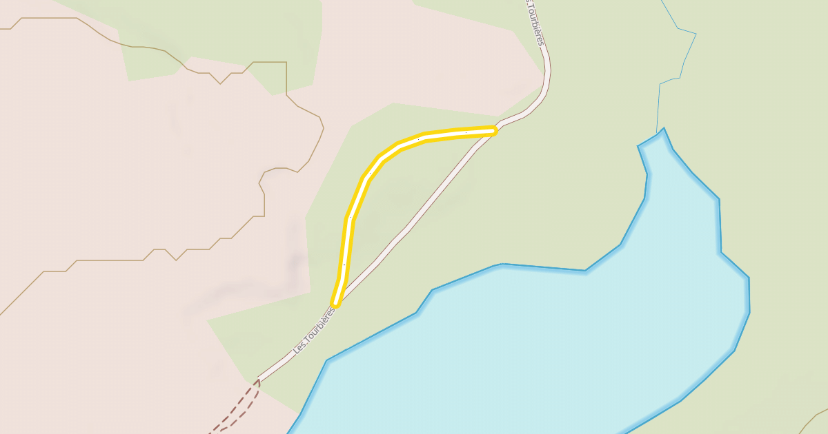 Map preview of Les Tourbières