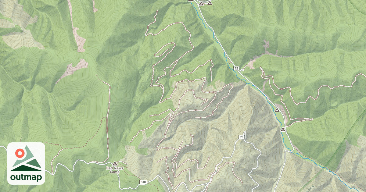 Map of (FDR) BLACK BEAR