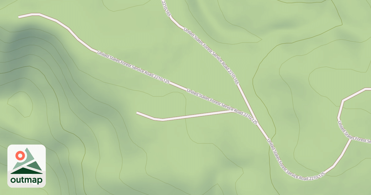 Map of USFS Motor Vehicle Use Map Roads {20588DE7-74C4-41EF-A5F2-3884BC9255E5}