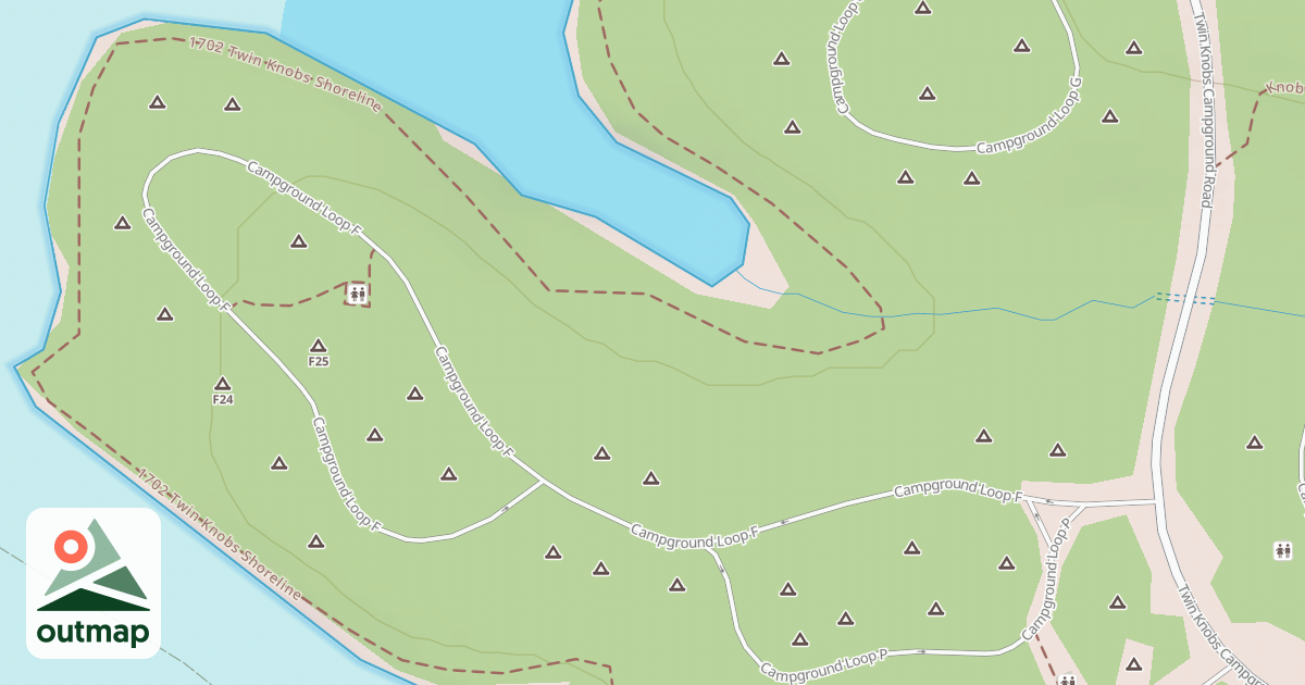 Map of SITE 2-CAVE RUN