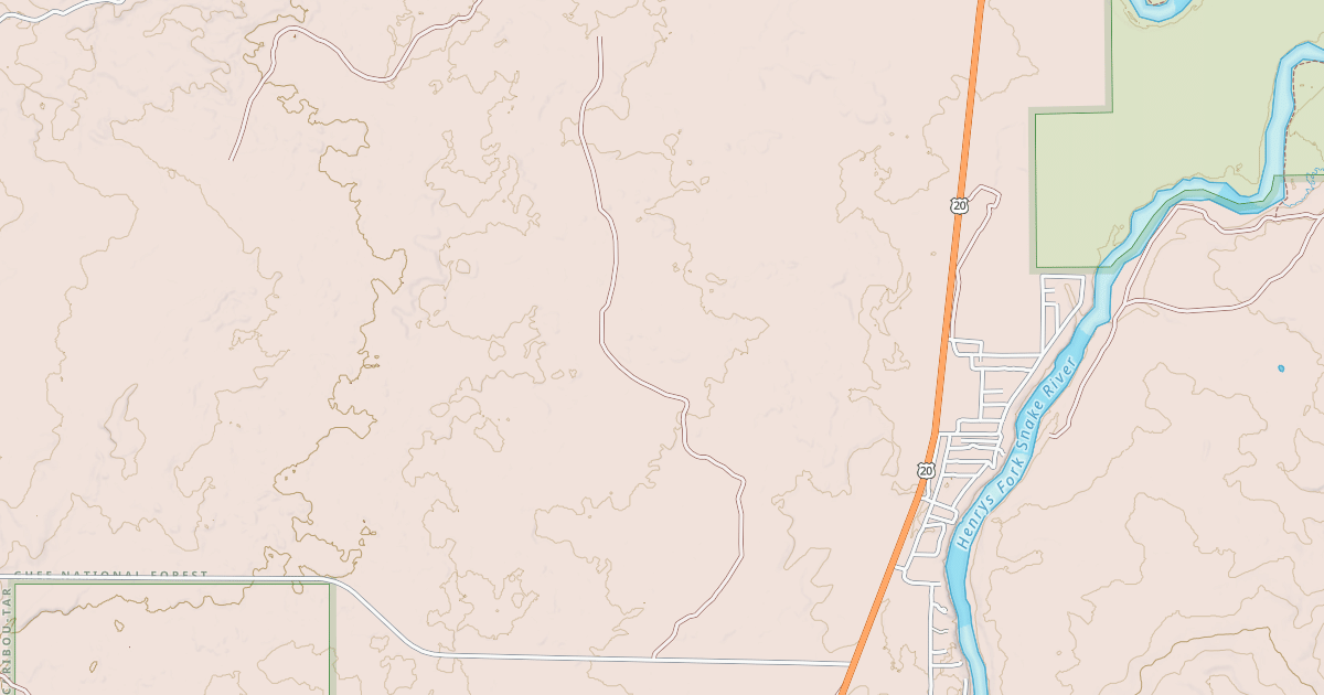 Map preview of NORTH ANTELOPE FLAT SP1