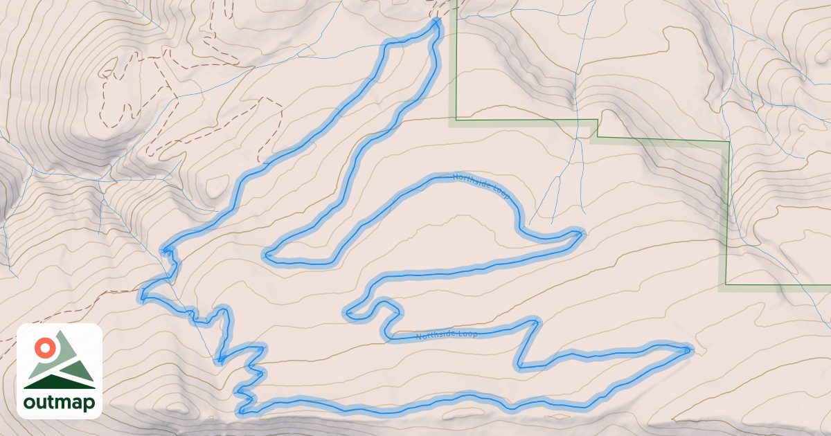 Map of Northside Loop