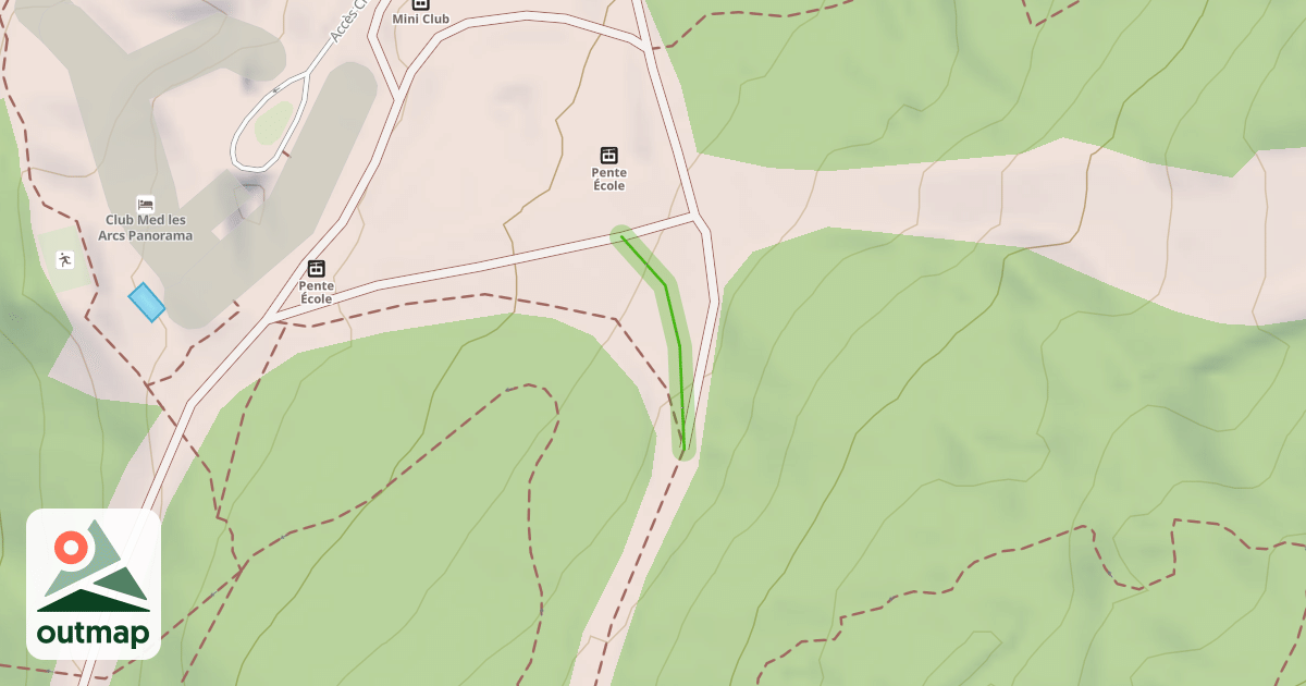 Map of Arpette