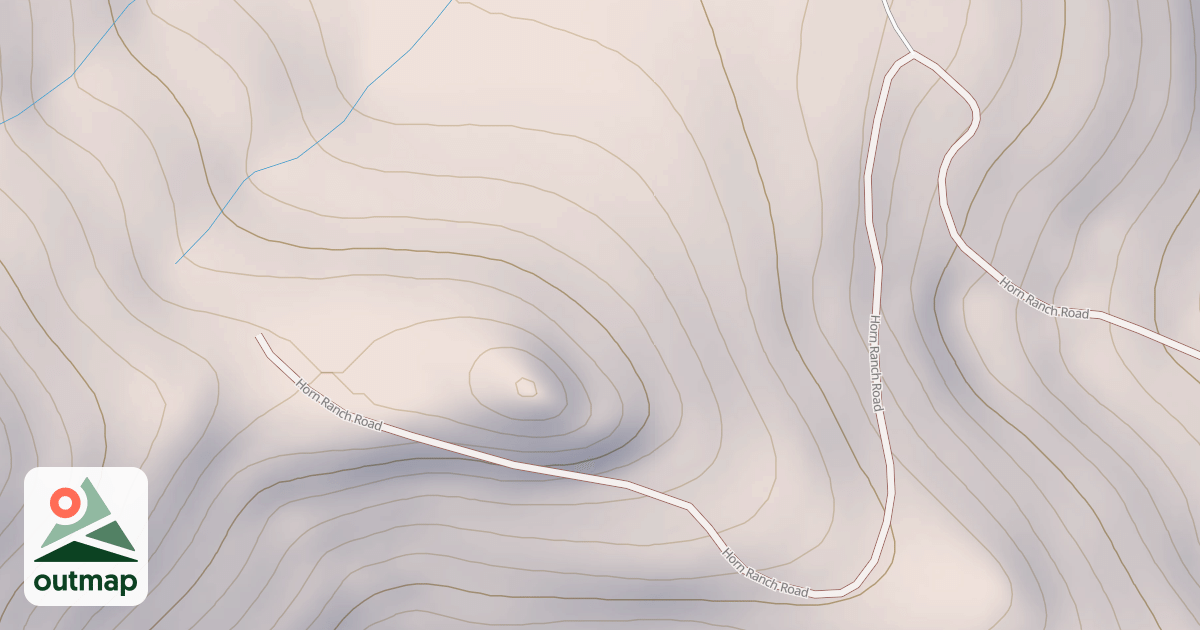 Map of HORN RANCH