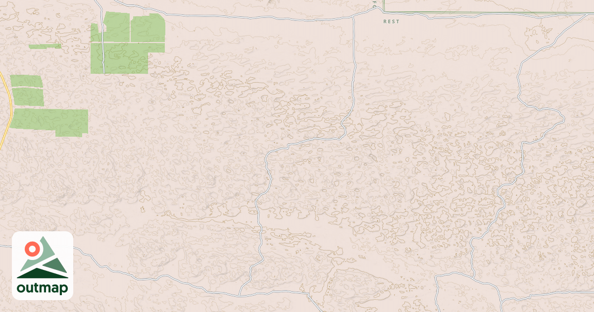 Map of STEER CREEK WEST