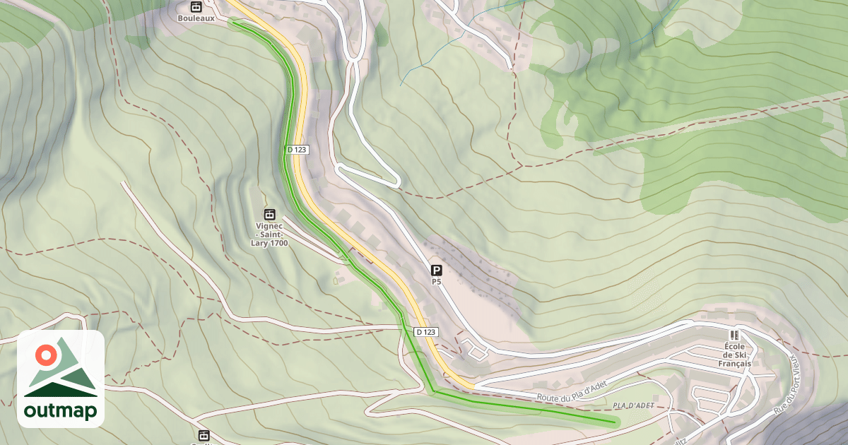 Map of Echarpe