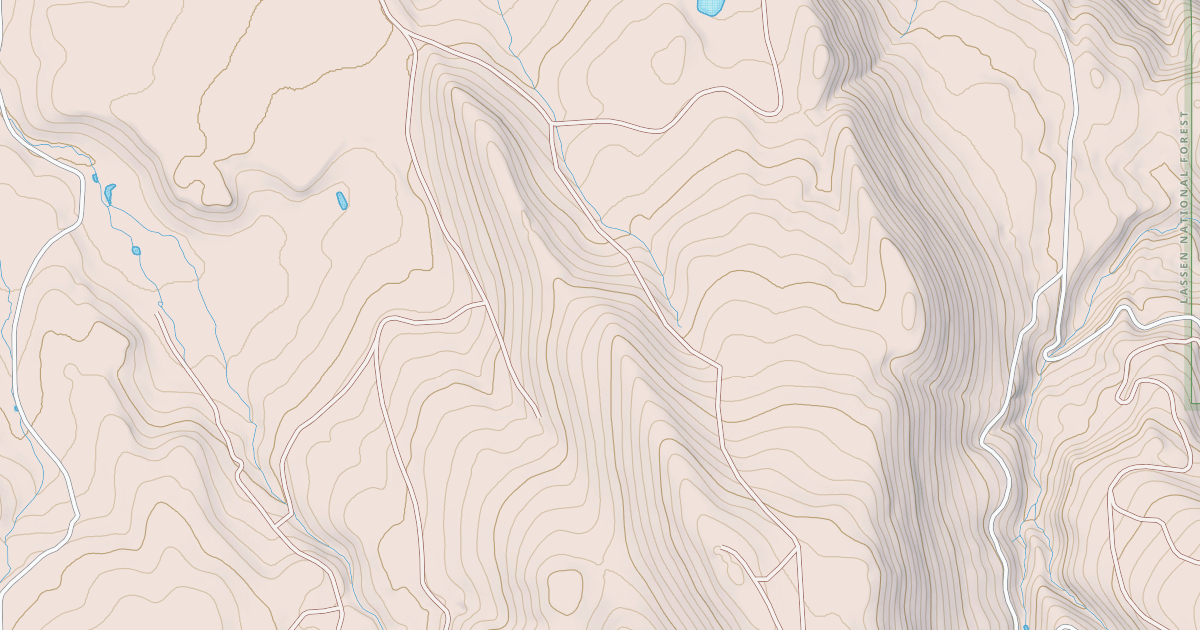 Map preview of BLACKS RIDGE N