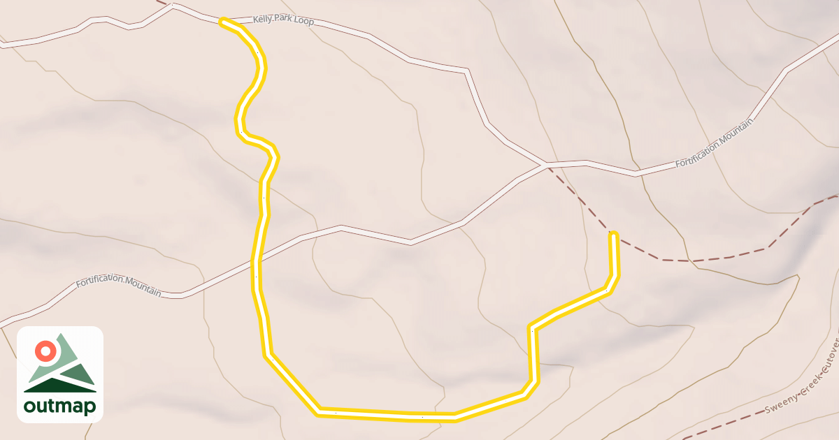 Map of Kelly Park Loop