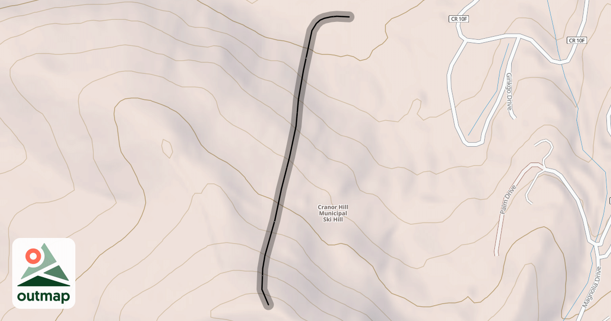 Map of Cranor Hill