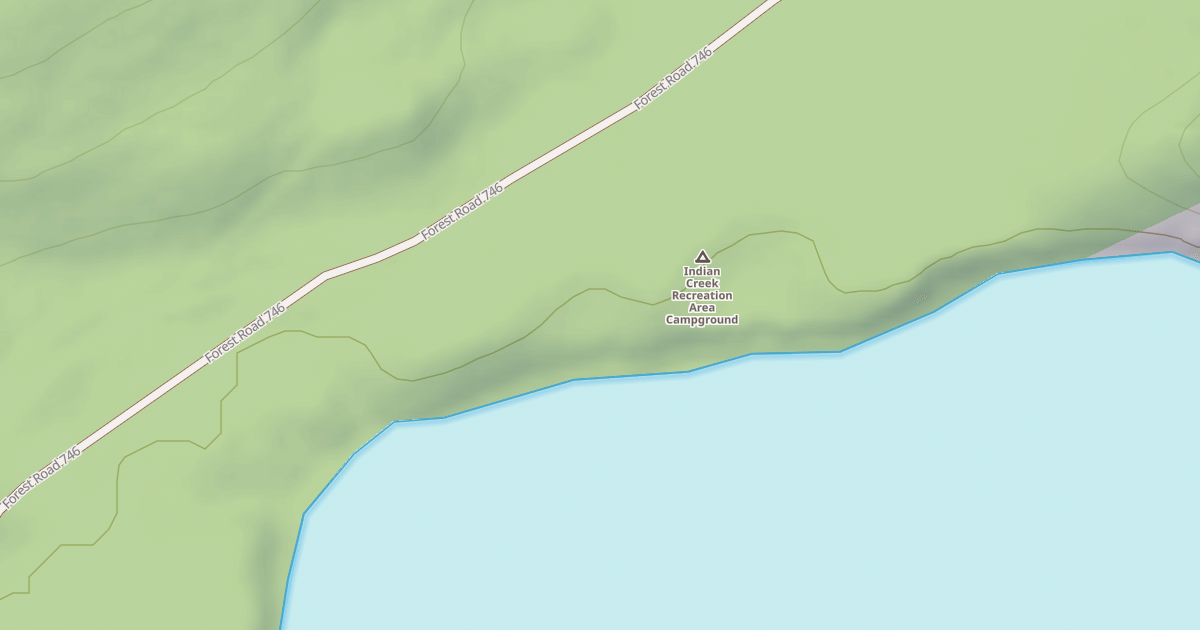 Map preview of USFS National Forest System Roads {03CC3E24-278F-4EE0-B241-A2A684224A07}