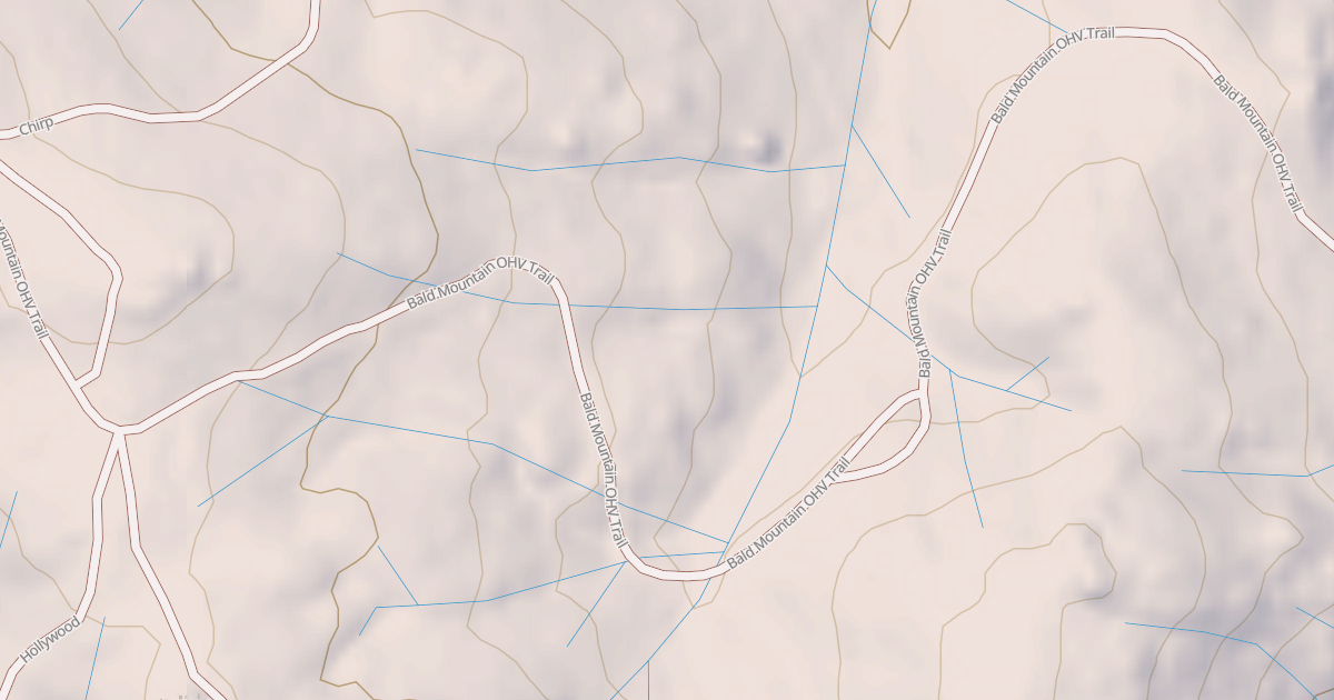Map preview of BALD MOUNTAIN T10