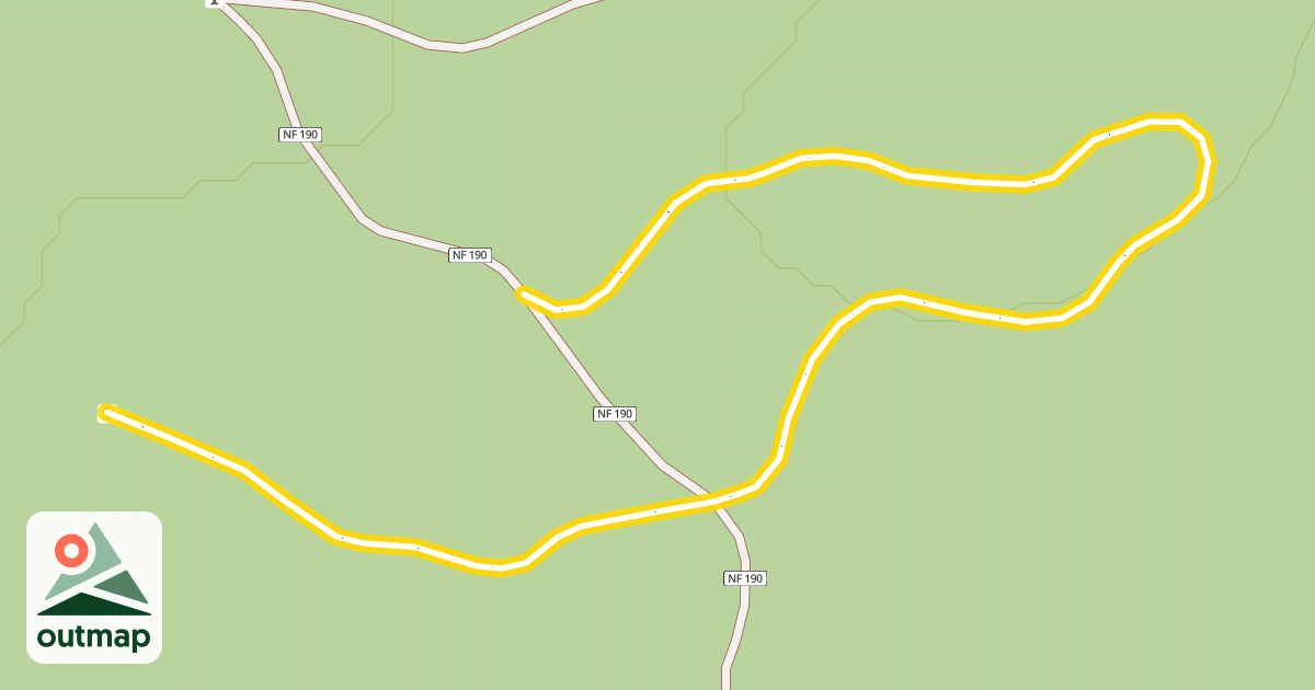 Map of Lodgepole Loops