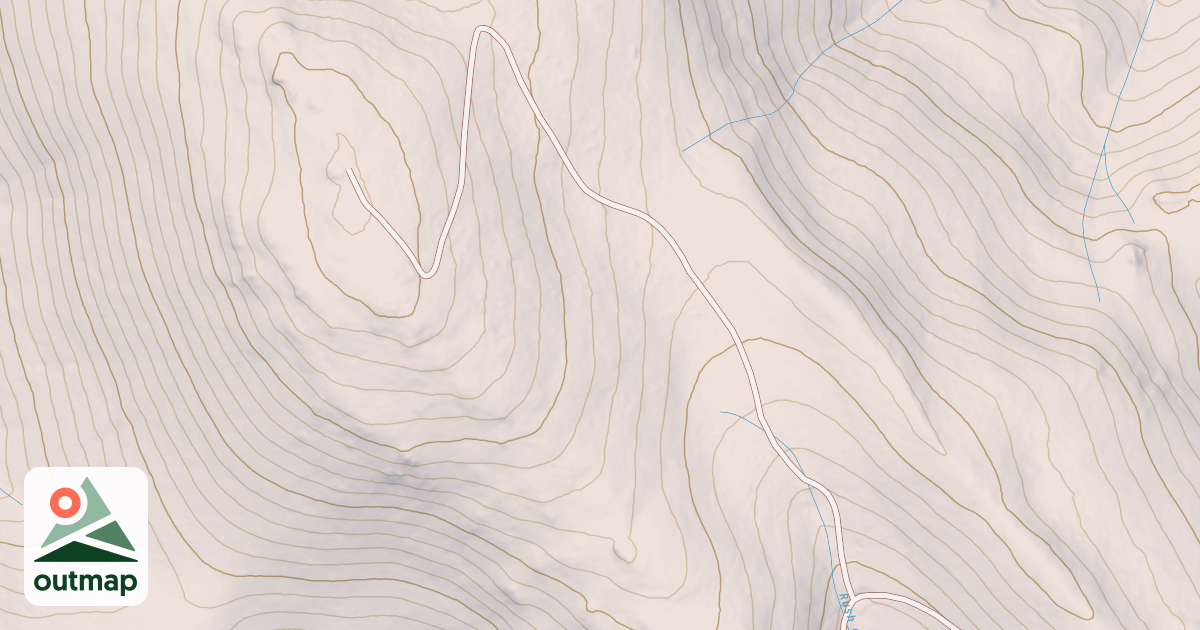 Map of GROUSE MTN SPUR