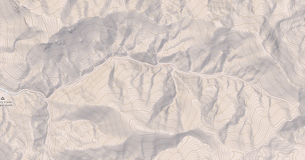 Map preview of Cherry Creek To Chicken Creek