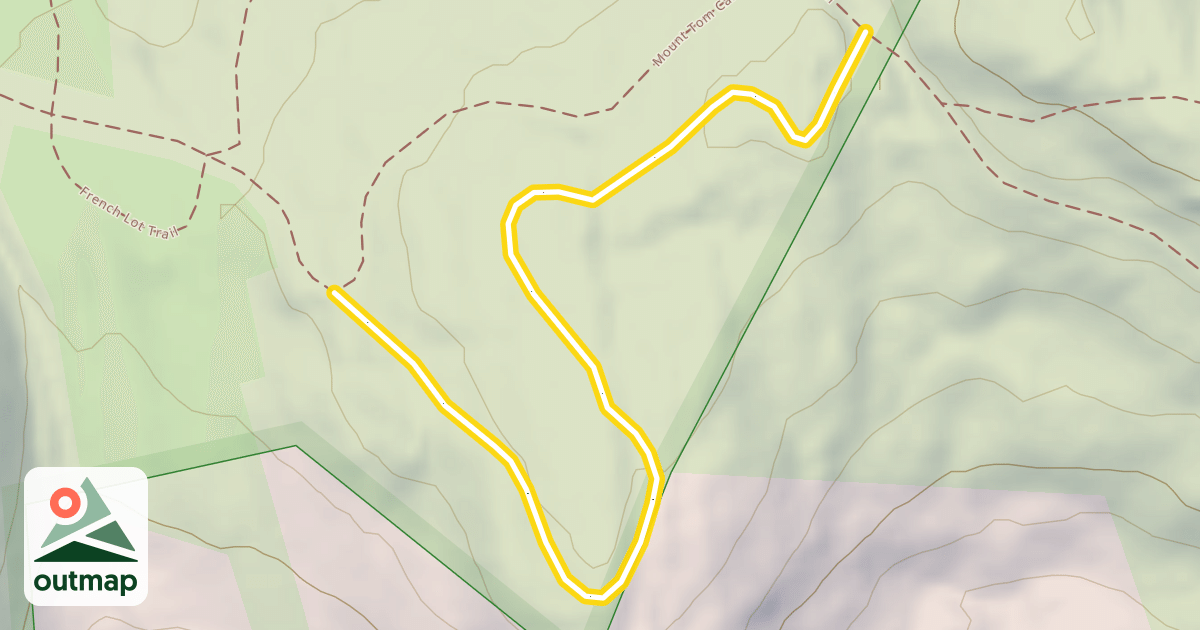 Map of Larch Trail