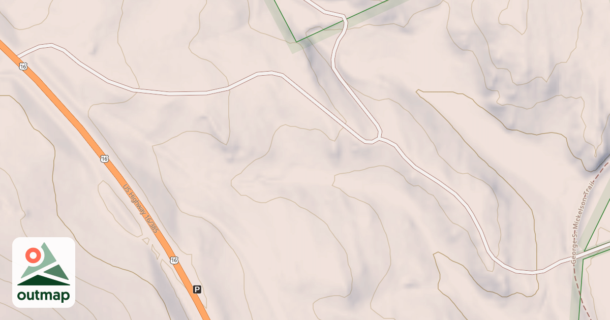 Map of LAUGHING CREEK
