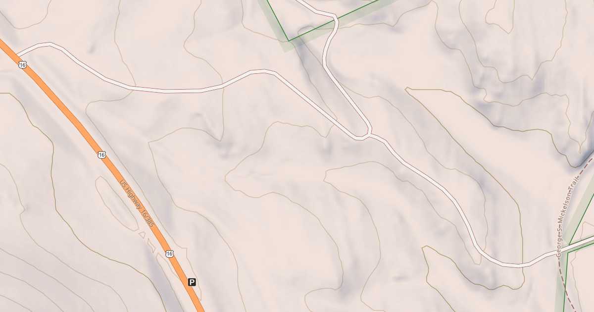 Map preview of LAUGHING CREEK