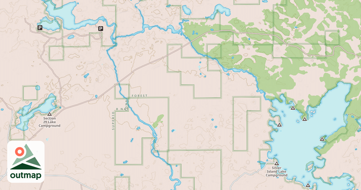 Map of LAKE 29 EAST