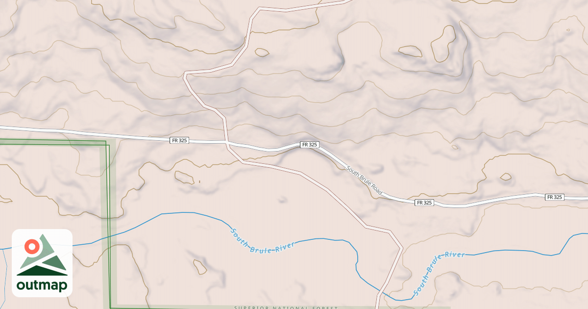 Map of EXPRESSWAY SNOWMOBILE ROUTE