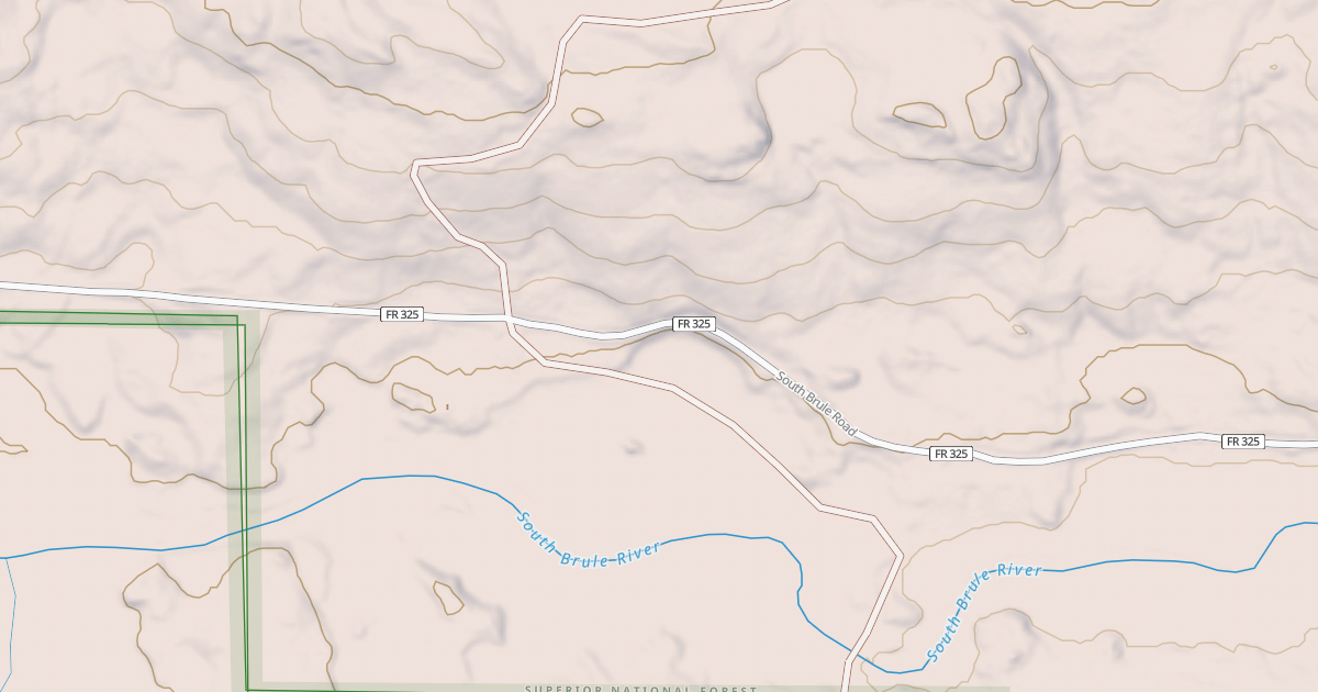 Map preview of EXPRESSWAY SNOWMOBILE ROUTE