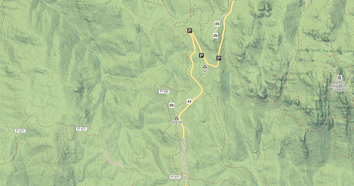Map preview of Long Hollow