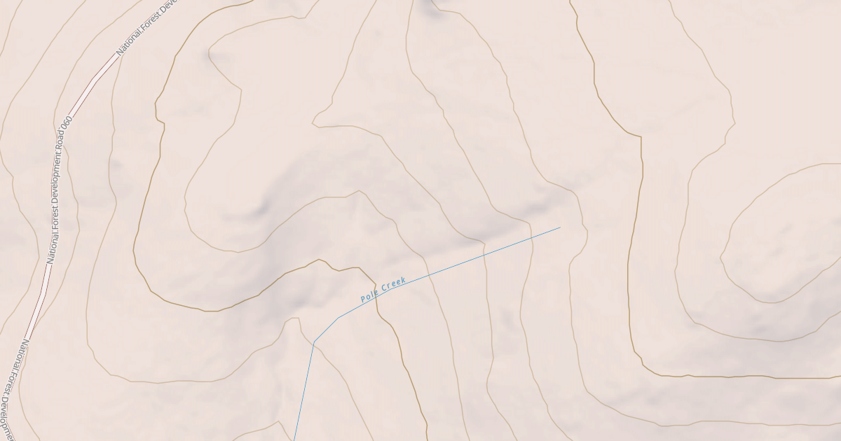 Map preview of USFS National Forest System Roads {671B3235-44A5-434E-B9A9-54D1FB73DC81}