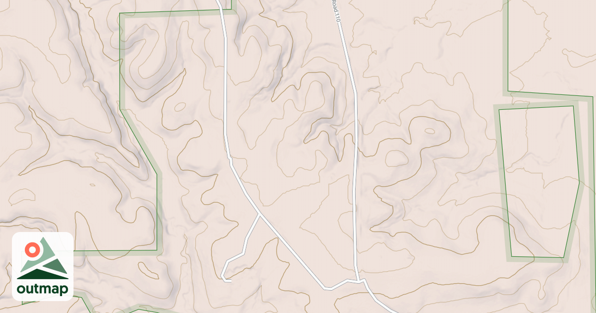Map of HENSON SPUR